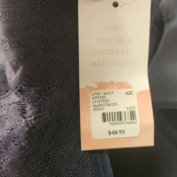 Cacique Unlined No Wire Bra Size 42C NWT - Picture 4 of 4